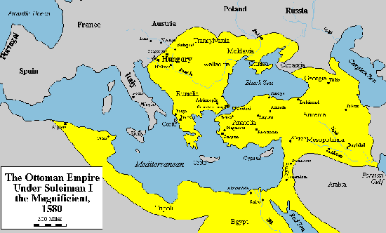 imperio otomano 1580