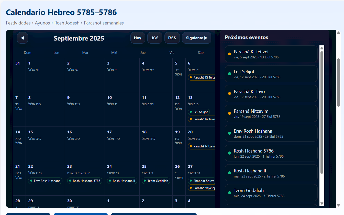 CALENDAR